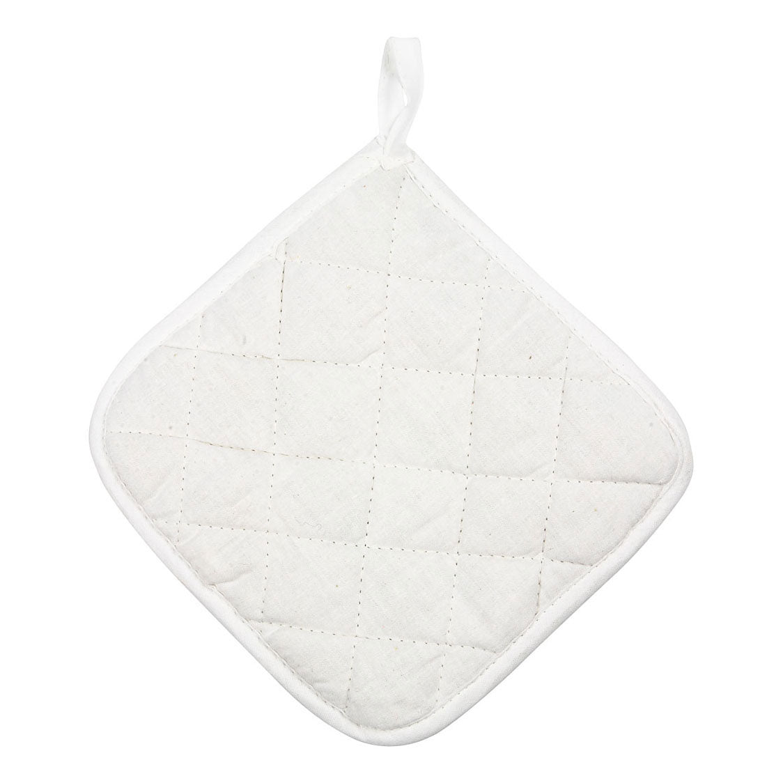 Creativ Company Pannenlappen wit 20x20cm, 1 paar