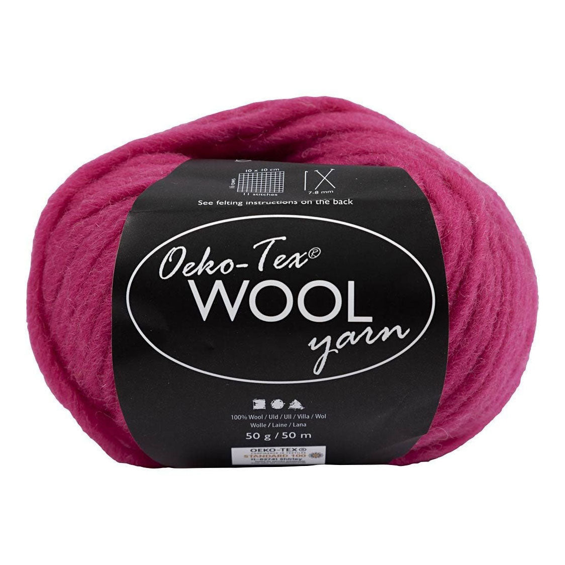 Creativ Company Wolgaren roze, 50m