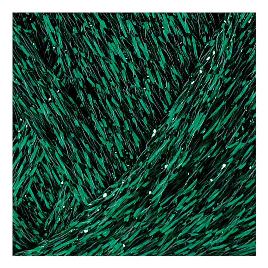 Creativ Company Lurex glitter garen groen, 160m