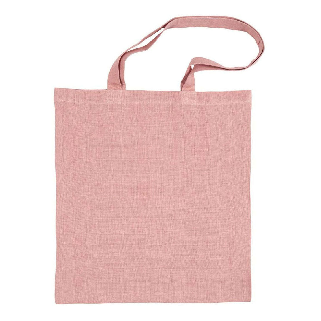 Creativ Company Draagtas katoen roze, 38x42cm