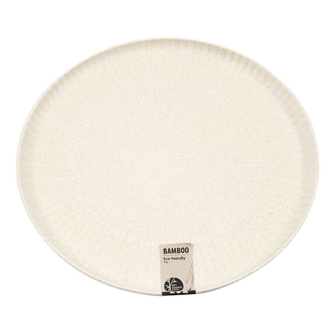 Creativ Company Dienblad rond bamboevezels,30cm