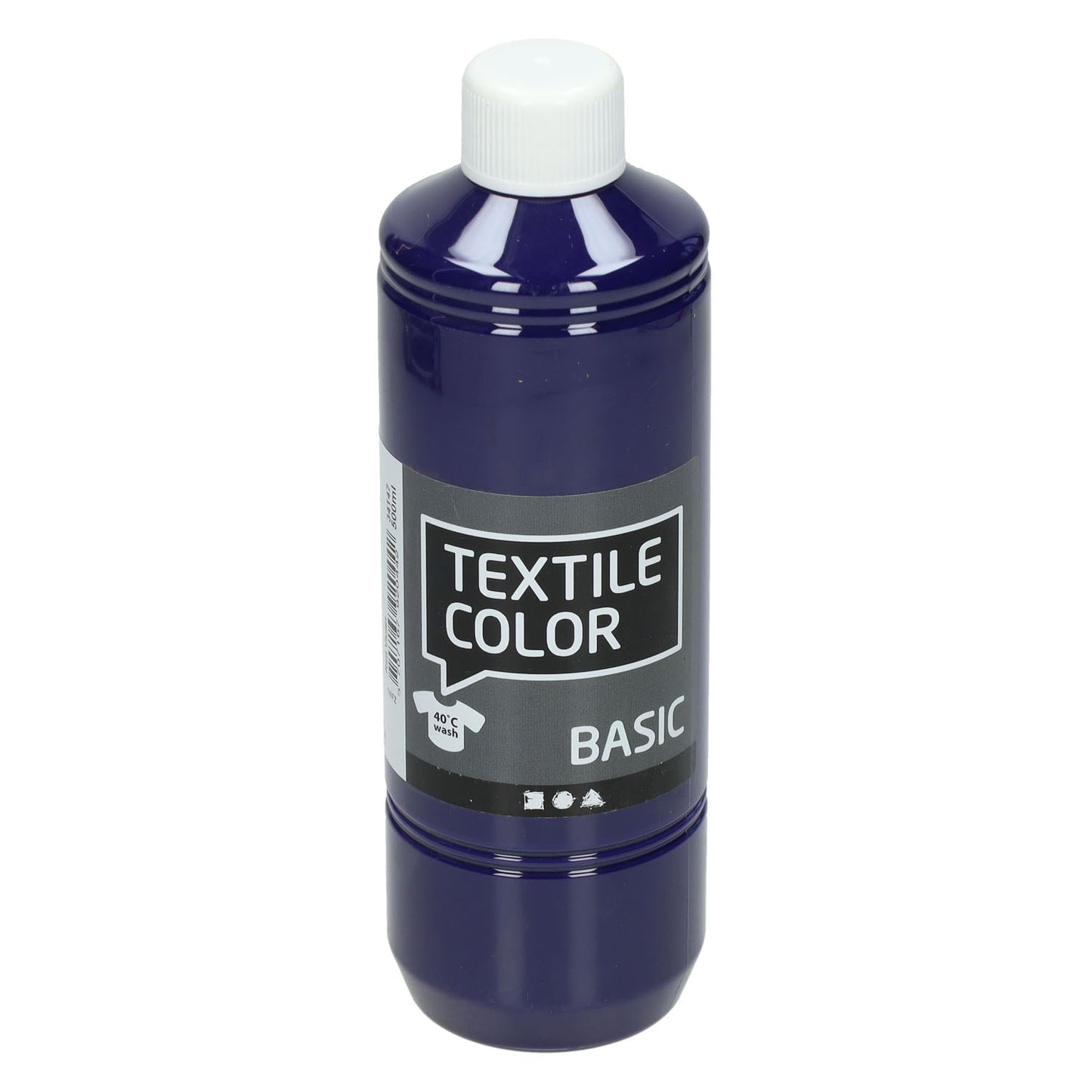 Creativ Company Textile color semi-dekkende textielverf - rood paars, 500ml
