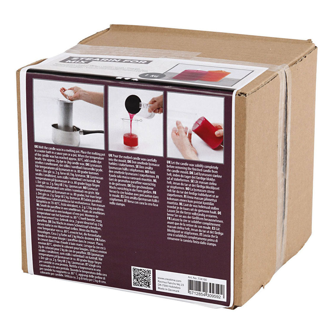 Creativ Company Stearine om te mengen, 1kg