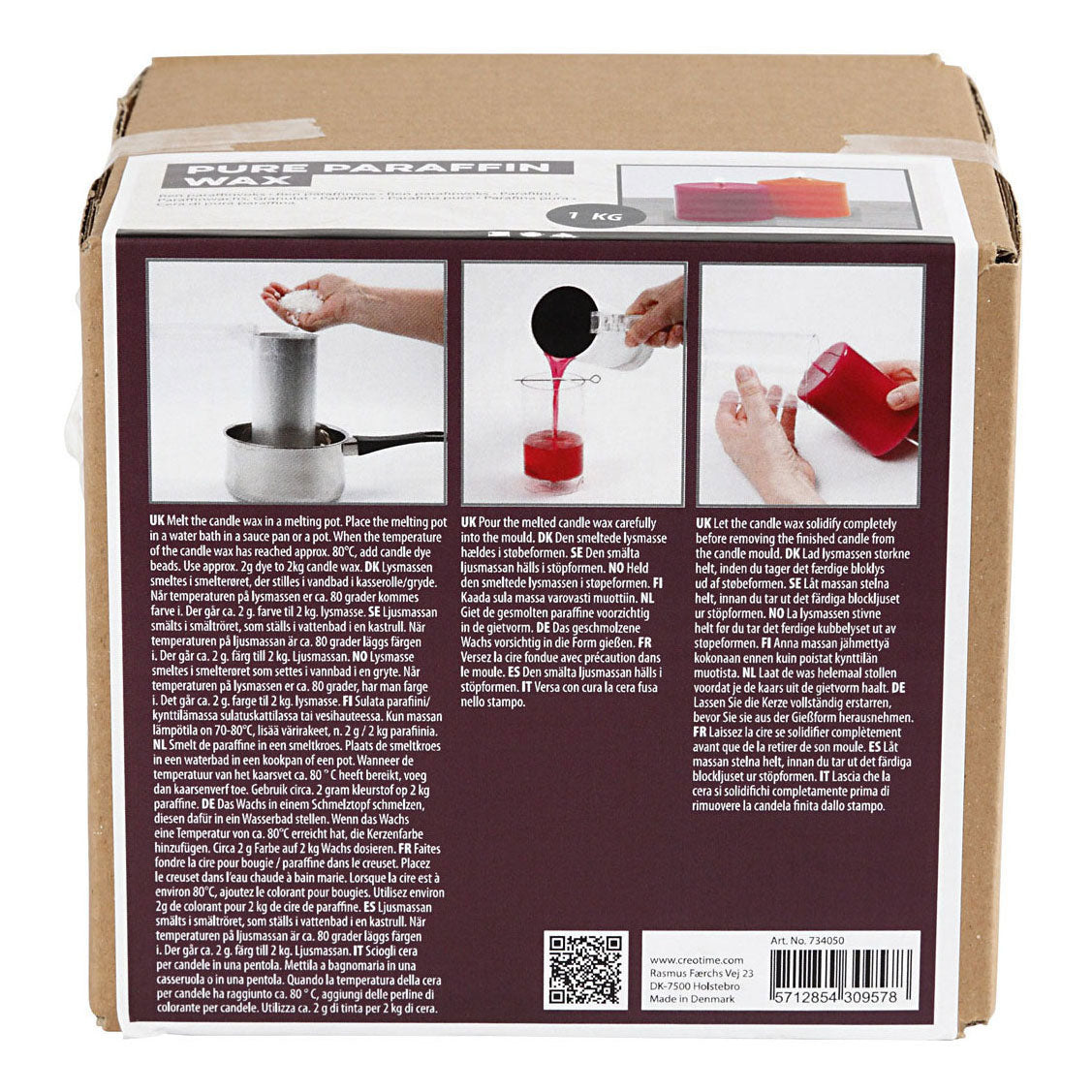 Creativ Company Pure paraffine was, 1kg