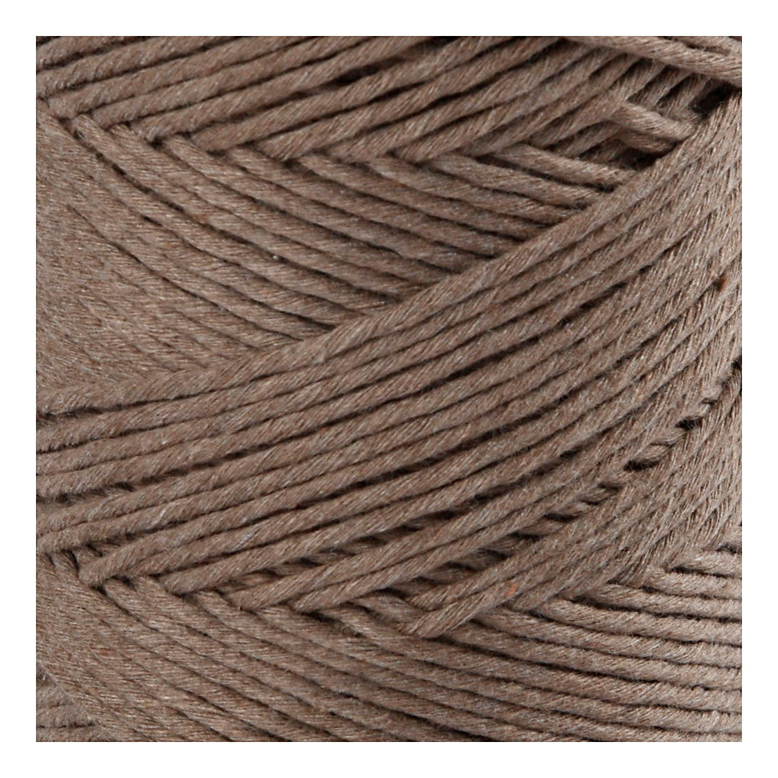 Creativ Company Macrame koord lichtbruin, 198m