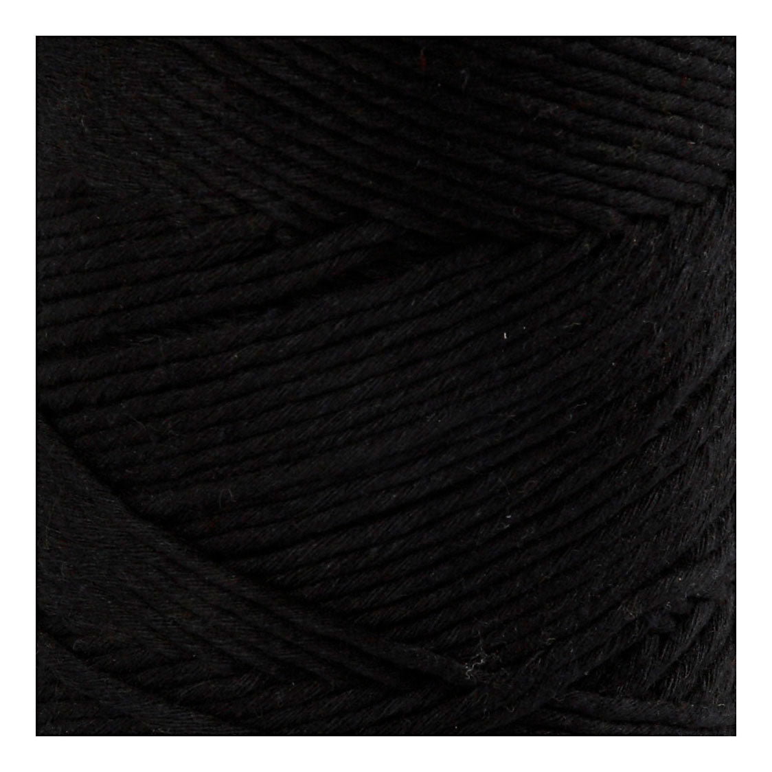 Creativ Company Macrame koord zwart, 198m