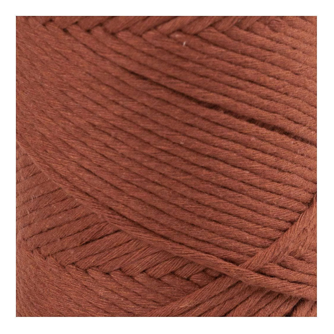Creativ Company Macrame koord - burnt orange, 198m