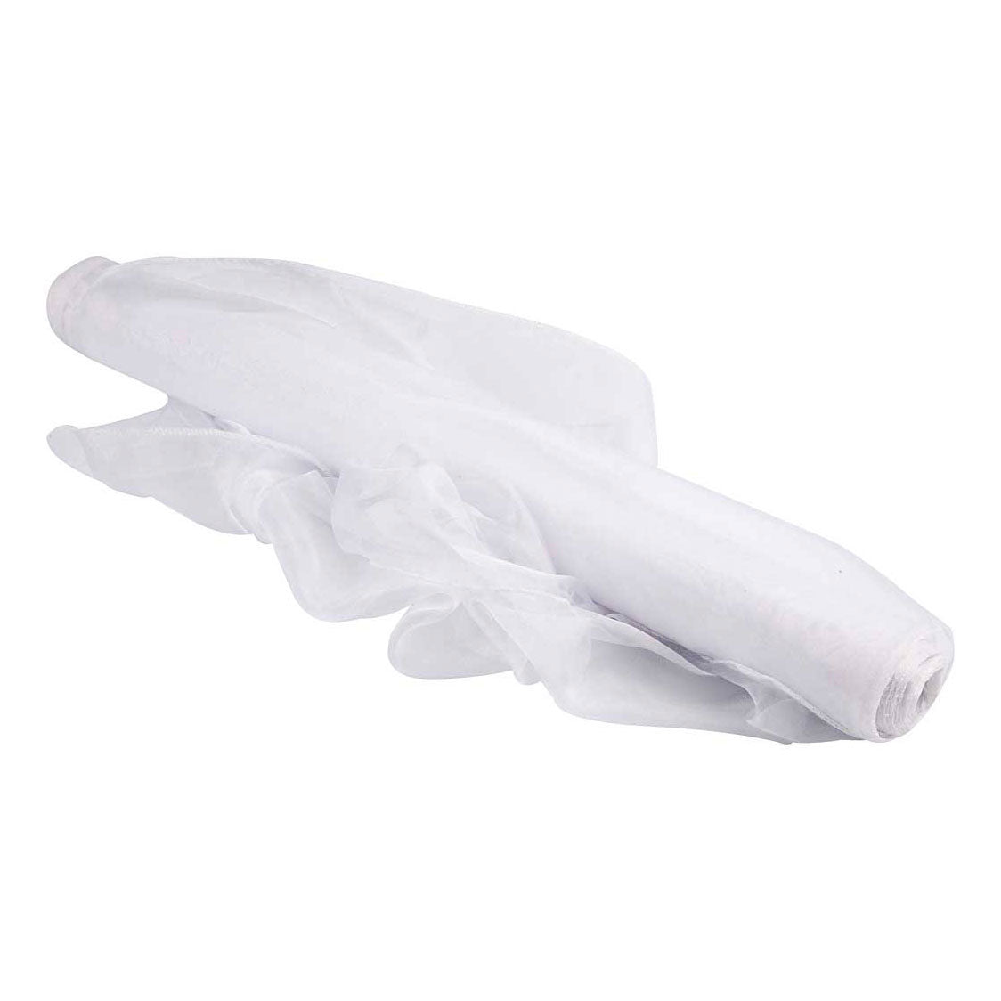 Creativ Company Organza stof wit, 10m