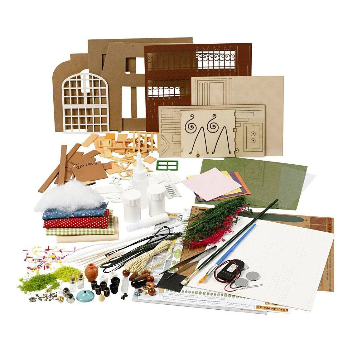 Creativ Company Diy miniatuur kamer tuin knutselset