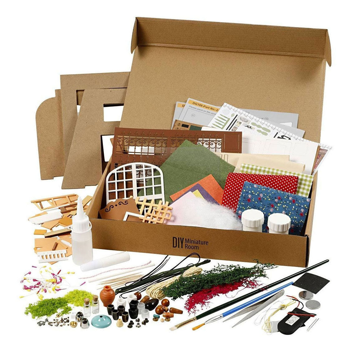 Creativ Company Diy miniatuur kamer tuin knutselset