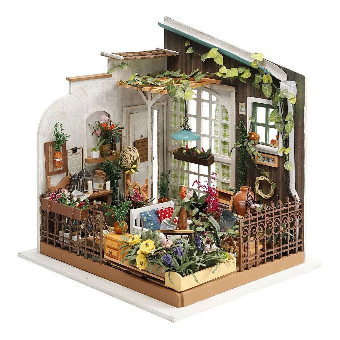 Creativ Company Diy miniatuur kamer tuin knutselset