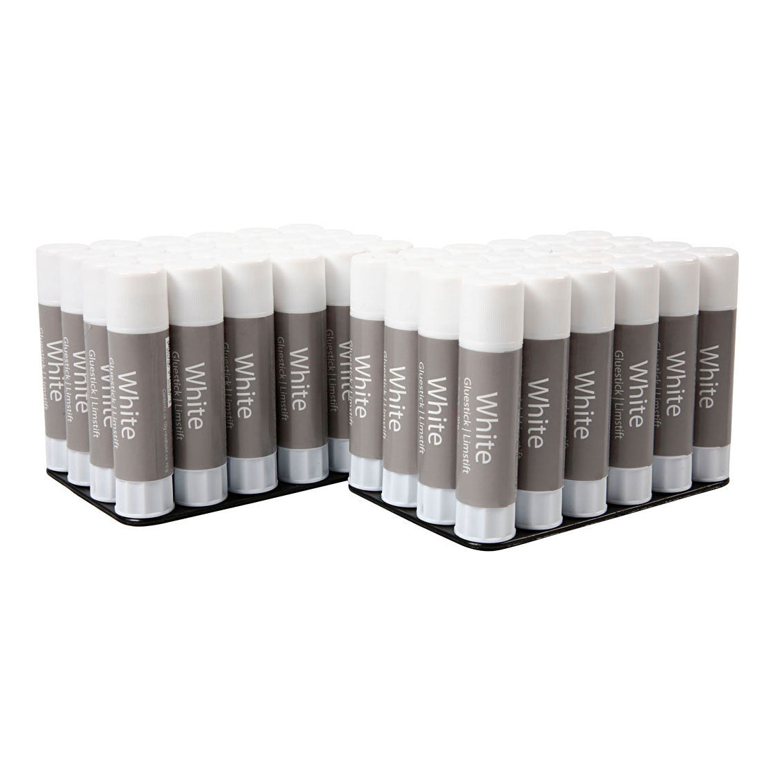 Creativ Company Witte lijmstift, 48st.