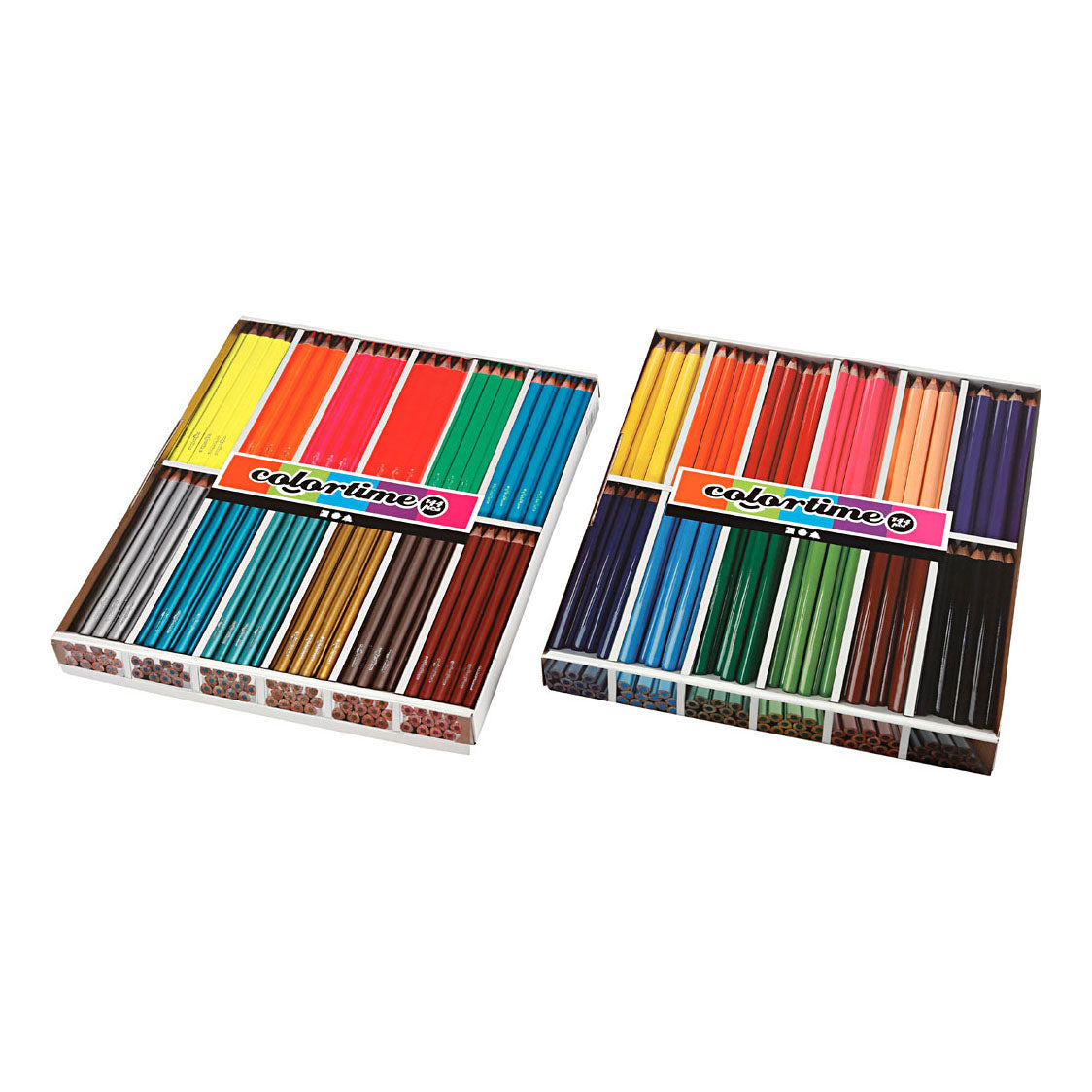 Creativ Company Kleurpotloden diverse kleuren, 288st.