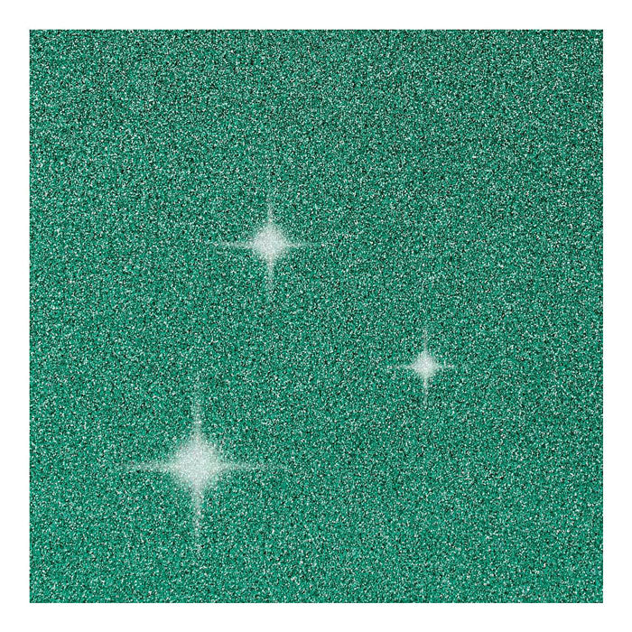 Creativ Company Kaarten en enveloppen 10,5x15cm glitter groen - 4st.