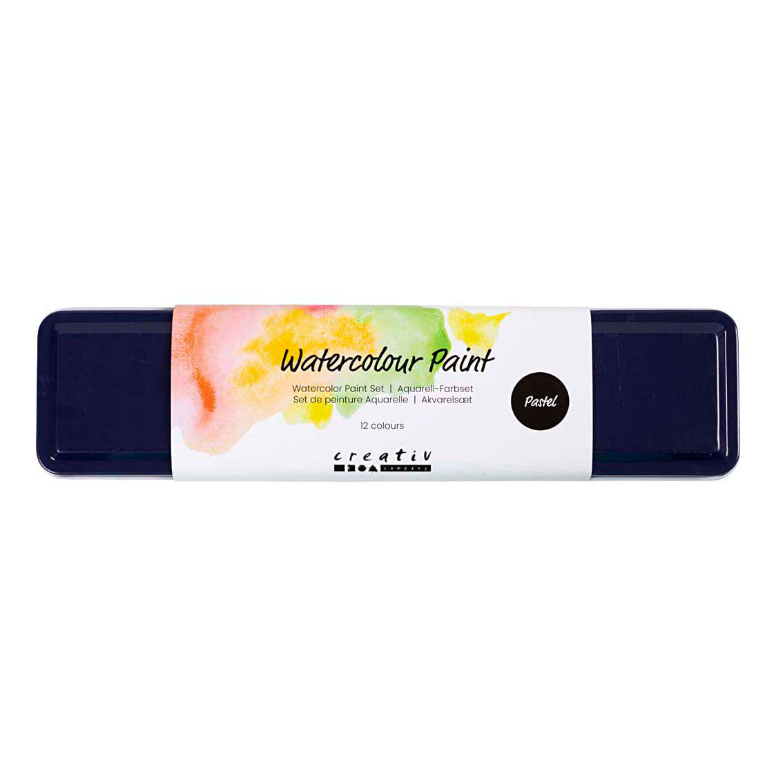 Creativ Company Aquarelset pastel kleuren - 12 kleuren