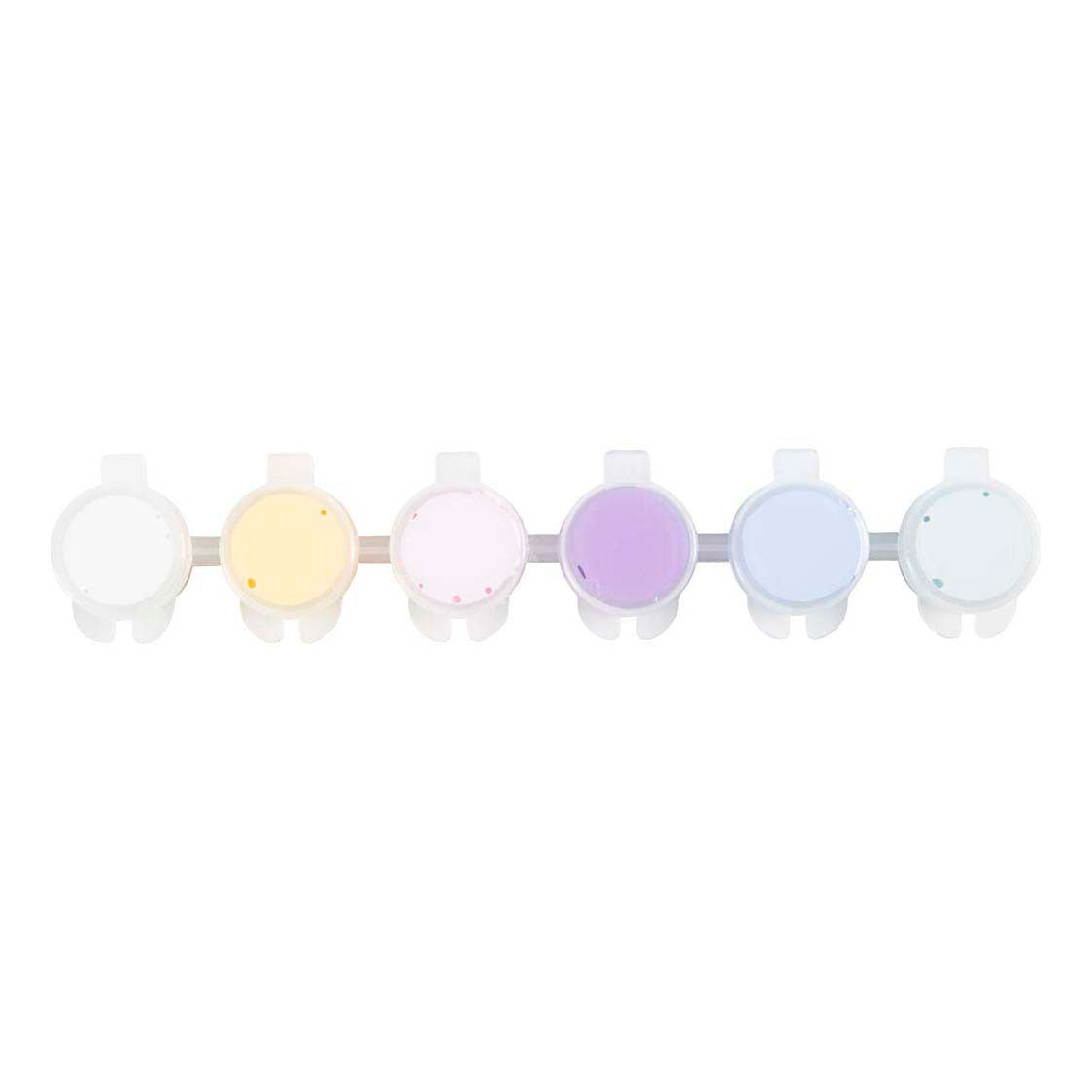 Creativ Company Plus color acrylverf pastelkleuren - 6x5ml.