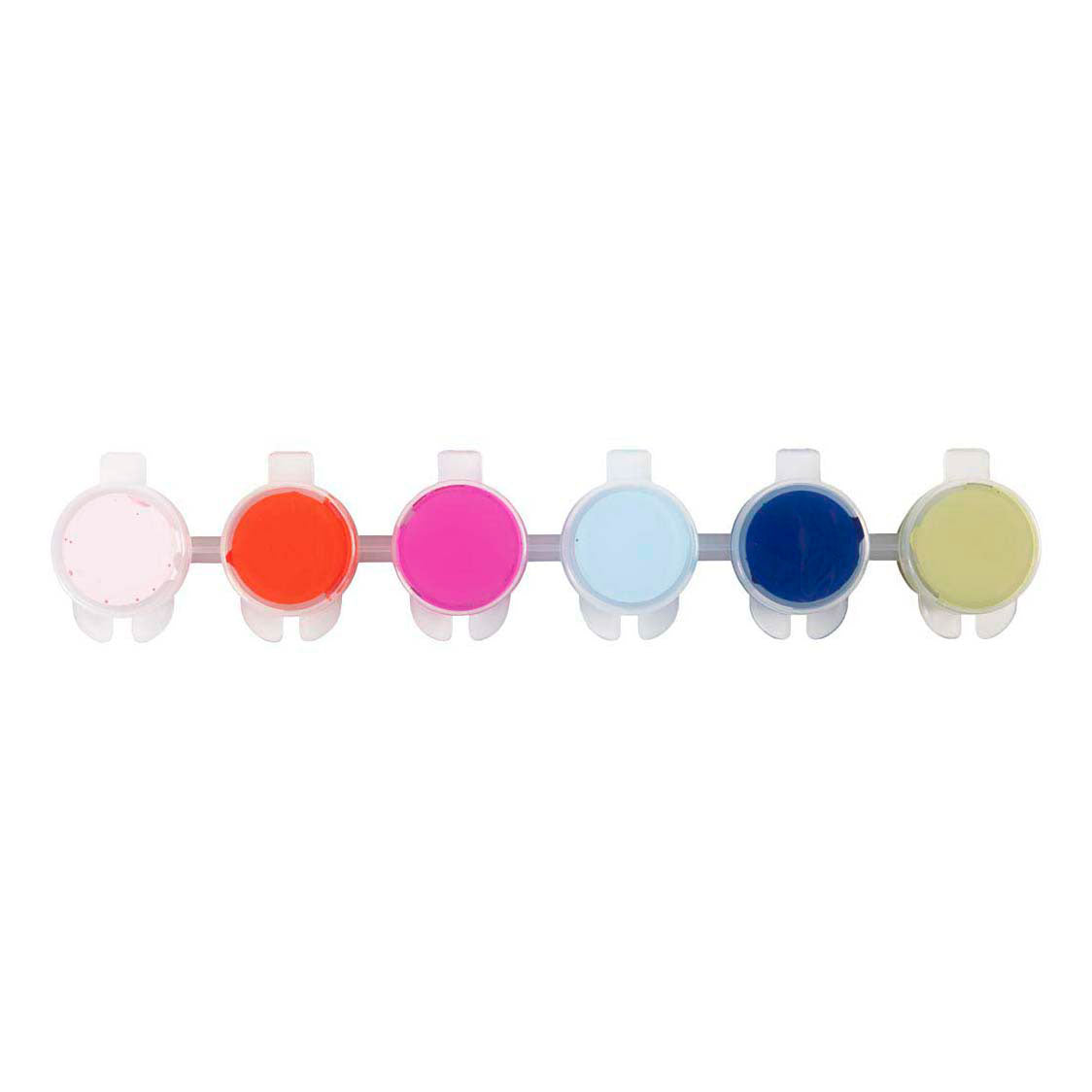 Creativ Company Plus color acrylverf sterke kleuren - 6x5ml.