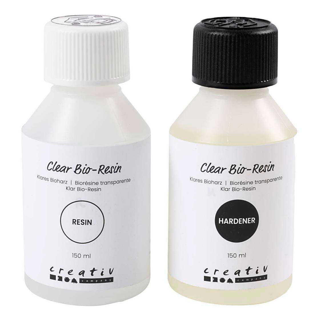 Creativ Company Transparante bio-hars - 2x150ml.