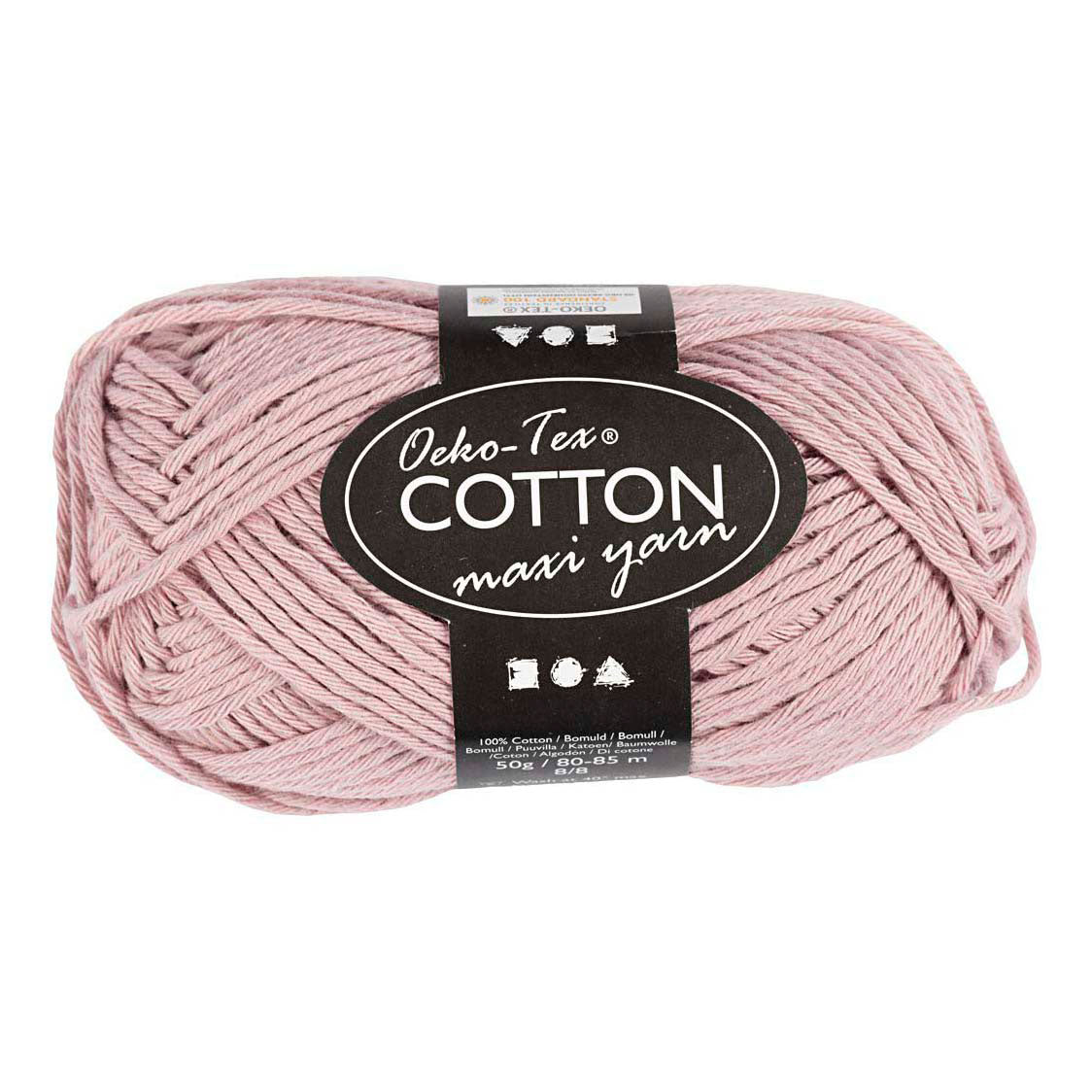 Creativ Company Katoengaren afm 8 8 l: 80-85 m lavendel - 50gr.