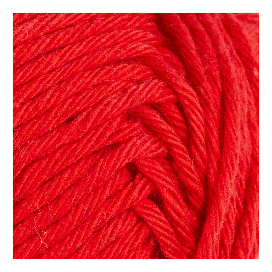 Creativ Company Katoengaren afm 8 8 l: 80-85 m donkerrood - 50gr.