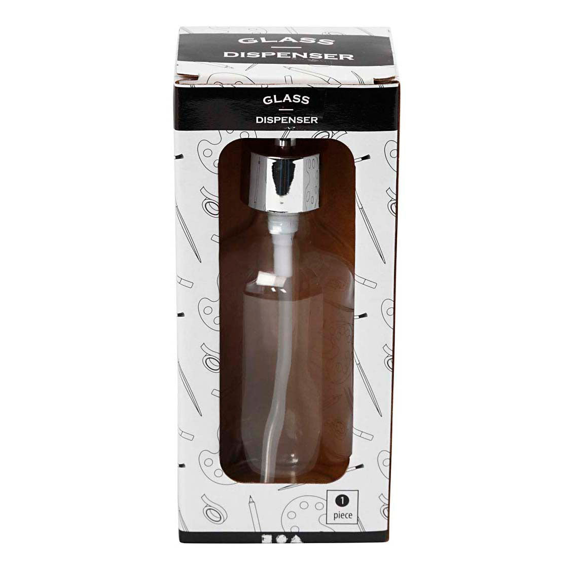 Creativ Company Glazen zeeppomp - 230ml.