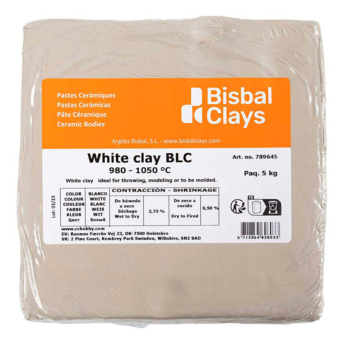 Creativ Company Decoratieve klei - 5kg