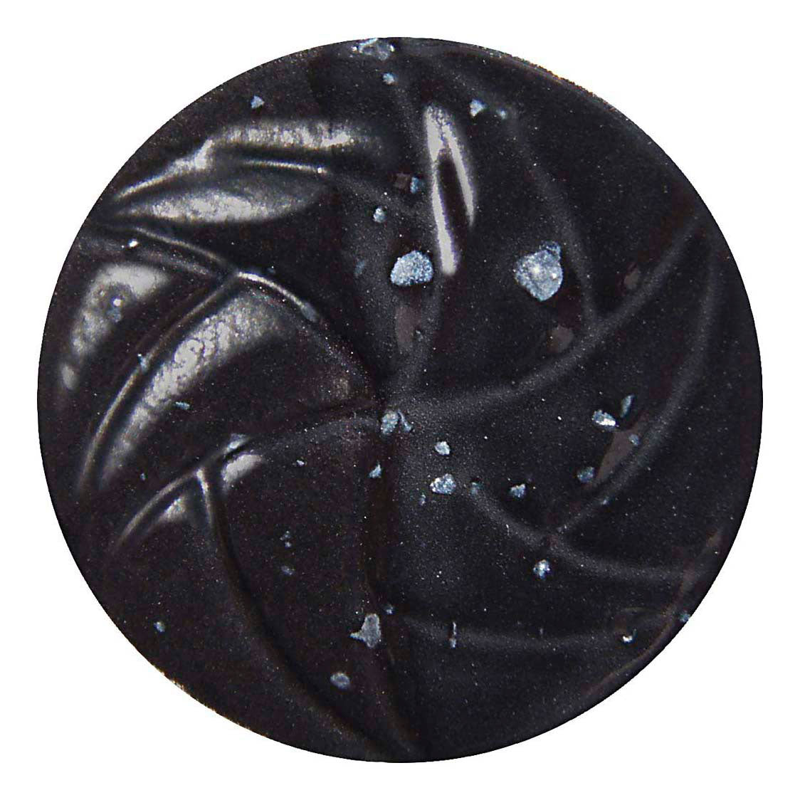 Creativ Company Gespikkeld keramiek glazuur 999-1060 c dekkend tutto nero - 60ml