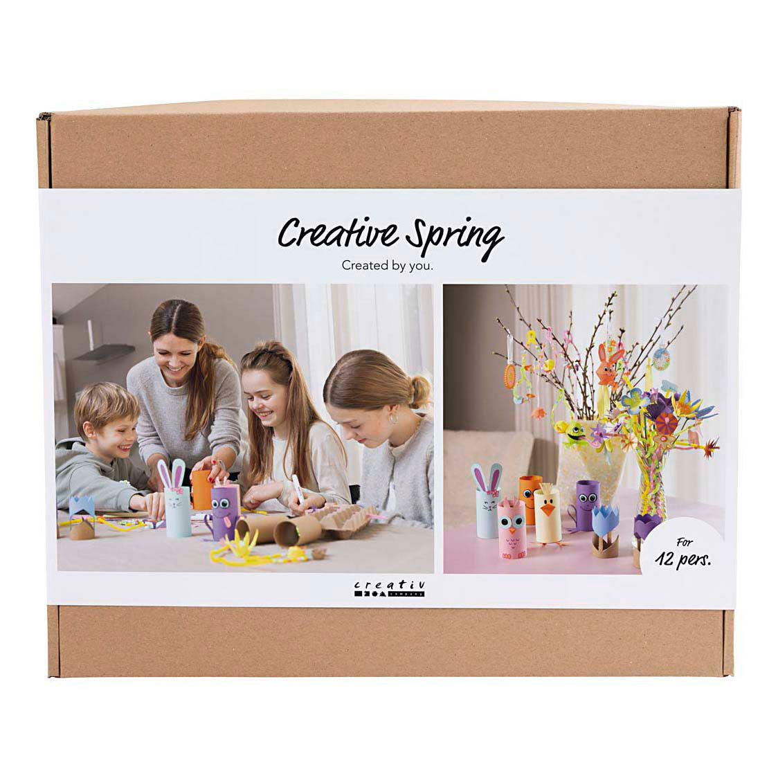 Creativ Company Groepsset creatief voorjaar voorjaarskleuren