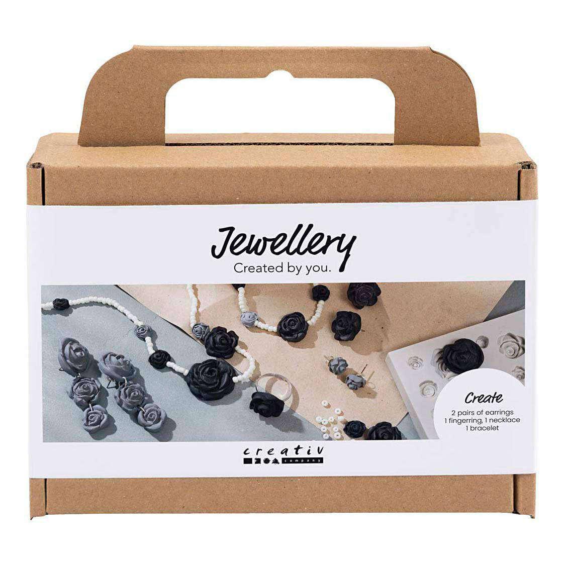 Creativ Company Mini hobbyset sieraden rozen