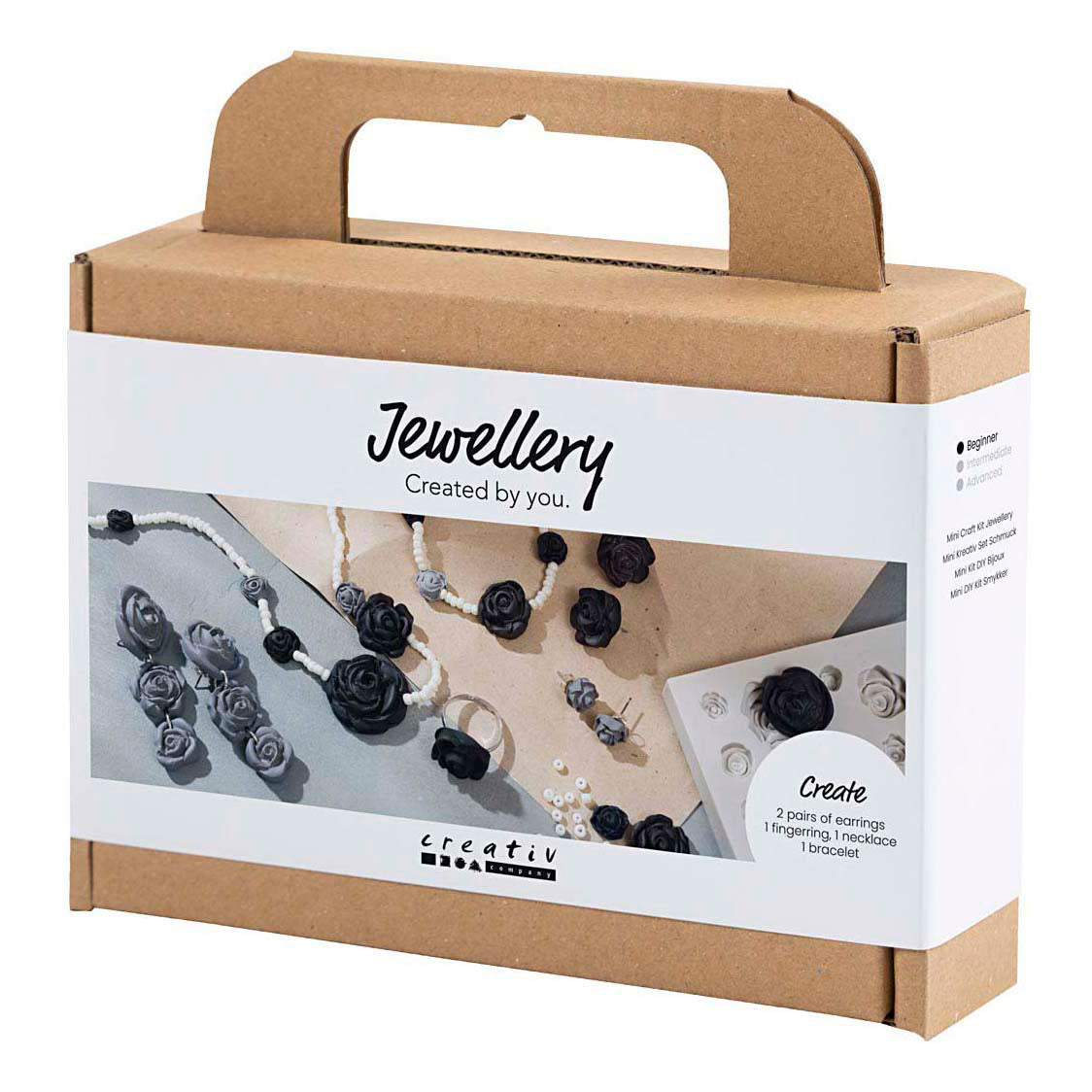 Creativ Company Mini hobbyset sieraden rozen