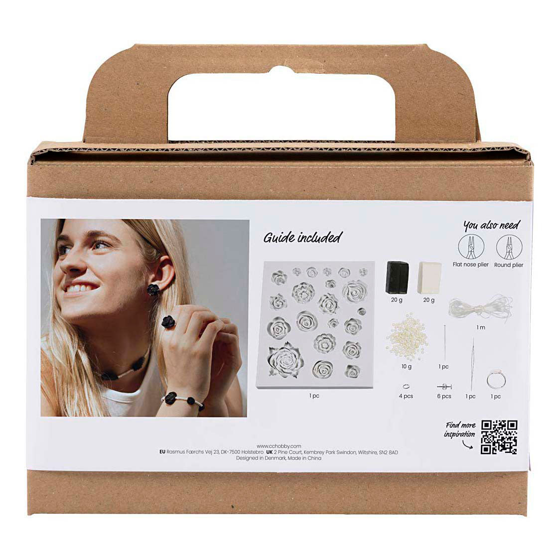 Creativ Company Mini hobbyset sieraden rozen