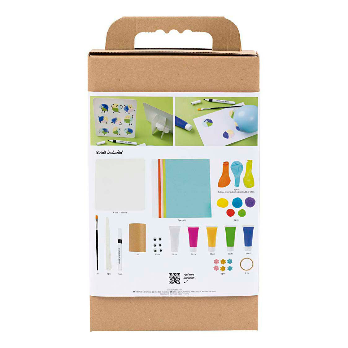 Creativ Company Hobbyset schilderen diverse kleuren