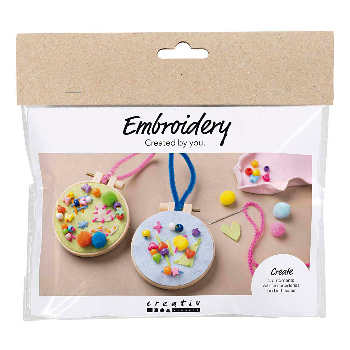 Creativ Company Mini hobbyset borduurwerk fantasie