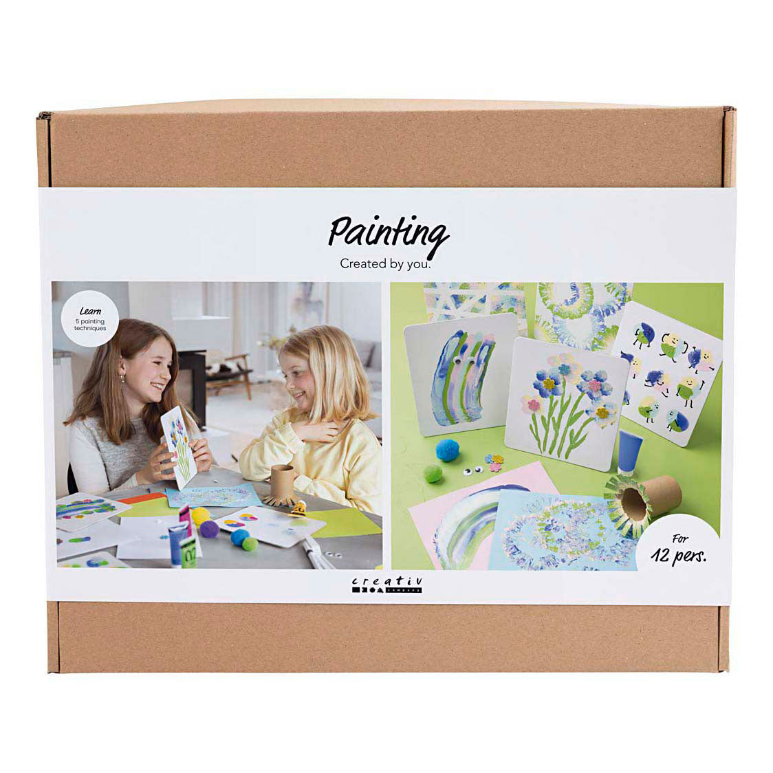 Creativ Company Groepsset schilderen diverse kleuren