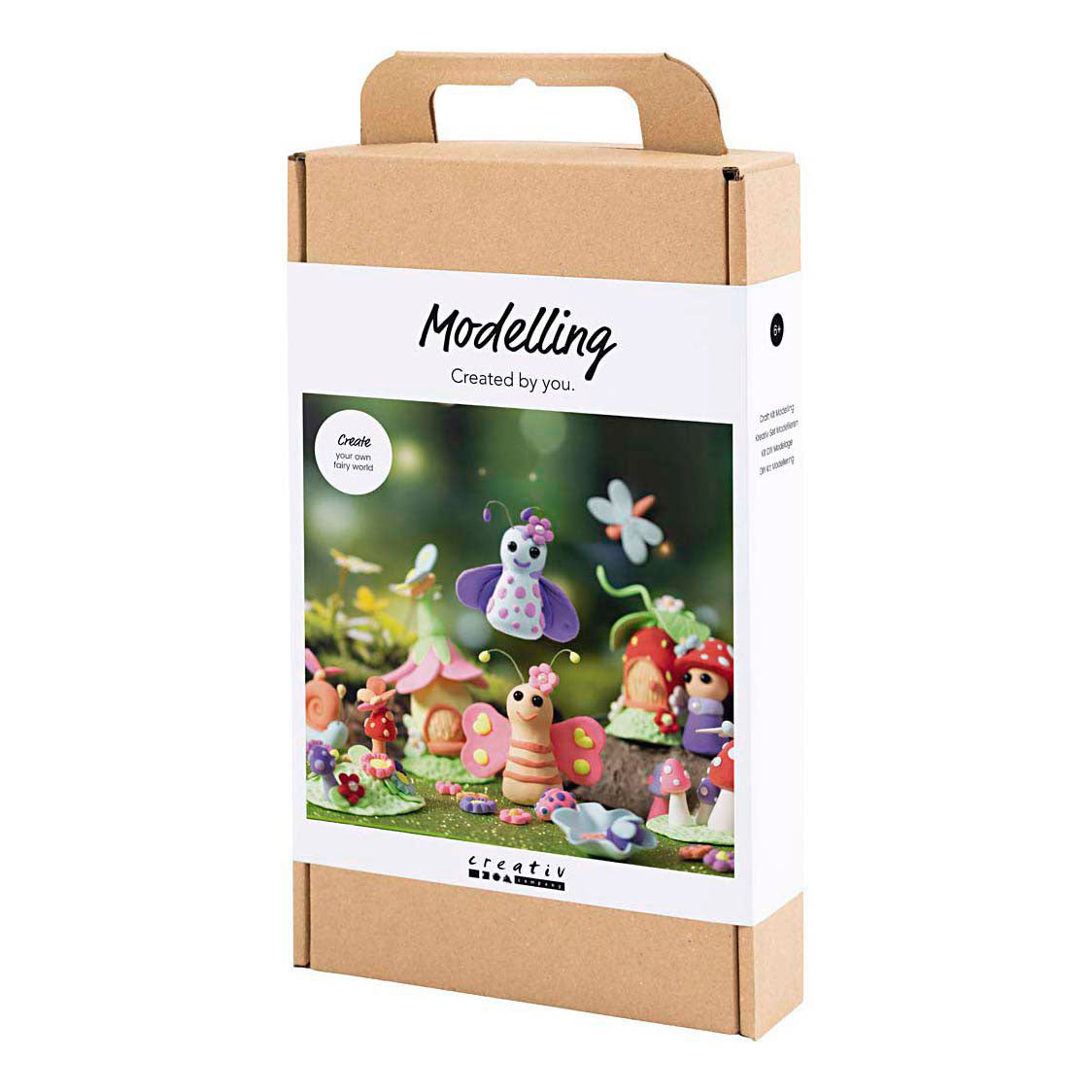 Creativ Company Hobbyset elfje boetseren pastelkleuren