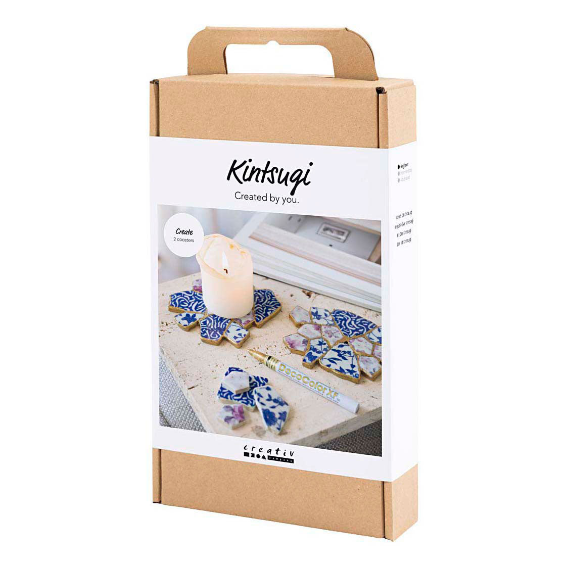 Creativ Company Hobbyset kintsugi onderzetter