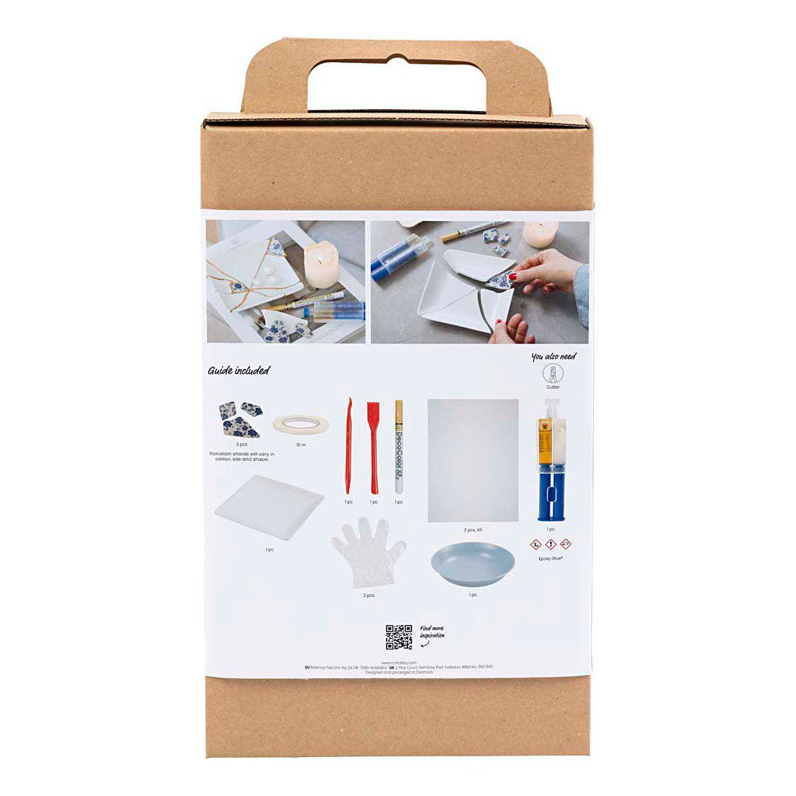 Creativ Company Hobbyset kintsugi schaal