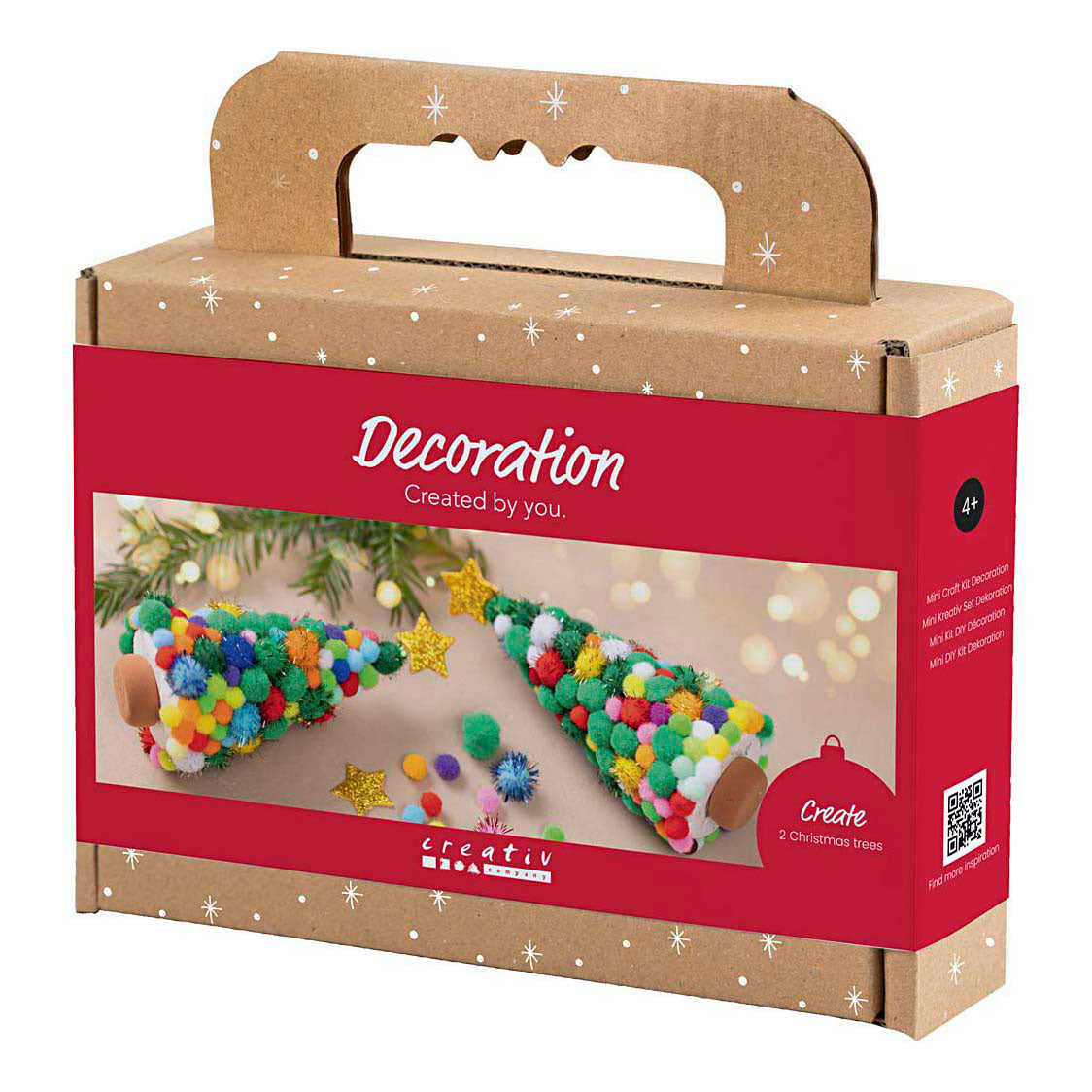 Creativ Company Mini hobbyset decoratie kerstboom