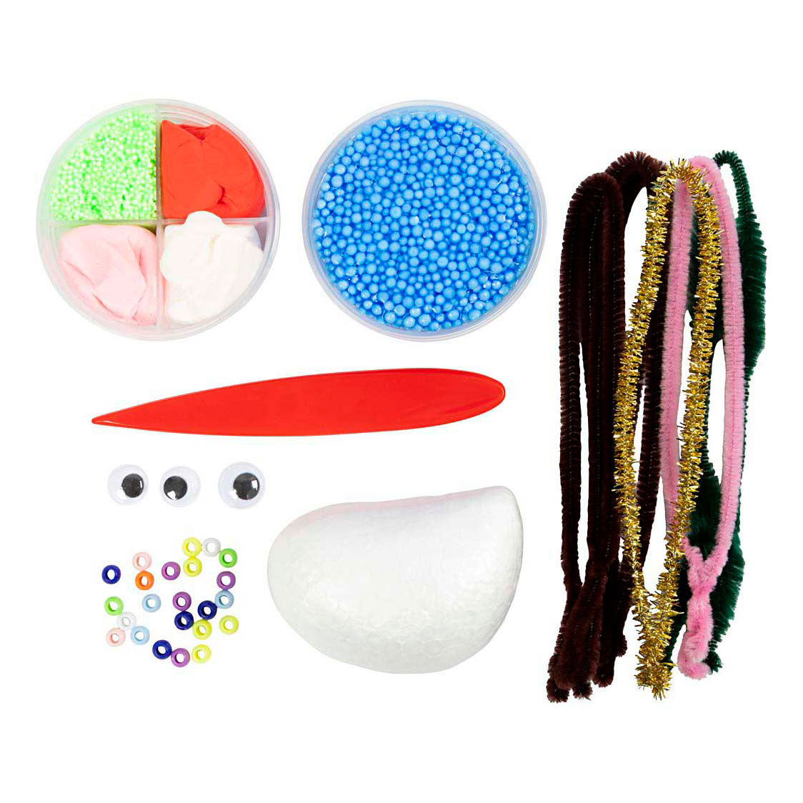 Creativ Company Mini hobbyset boetseren rendiermonster
