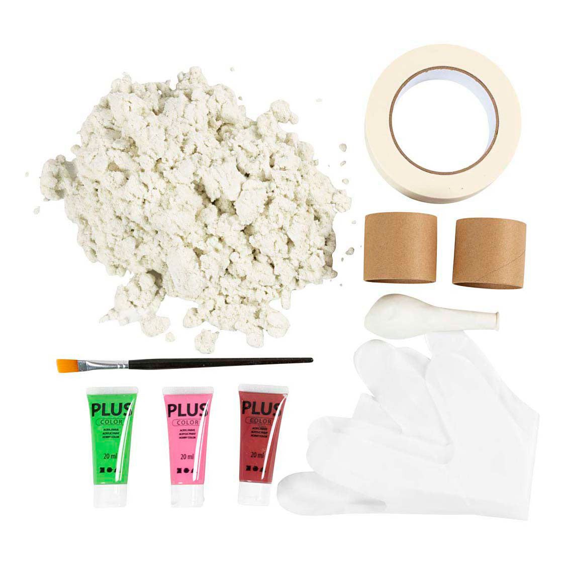 Creativ Company Maxi hobbyset boetseren vazen van papier-mache