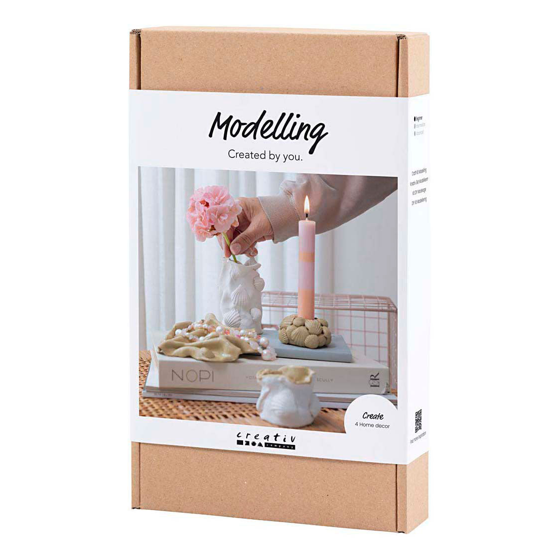 Creativ Company Hobbyset boetseren vazen en kandelaars