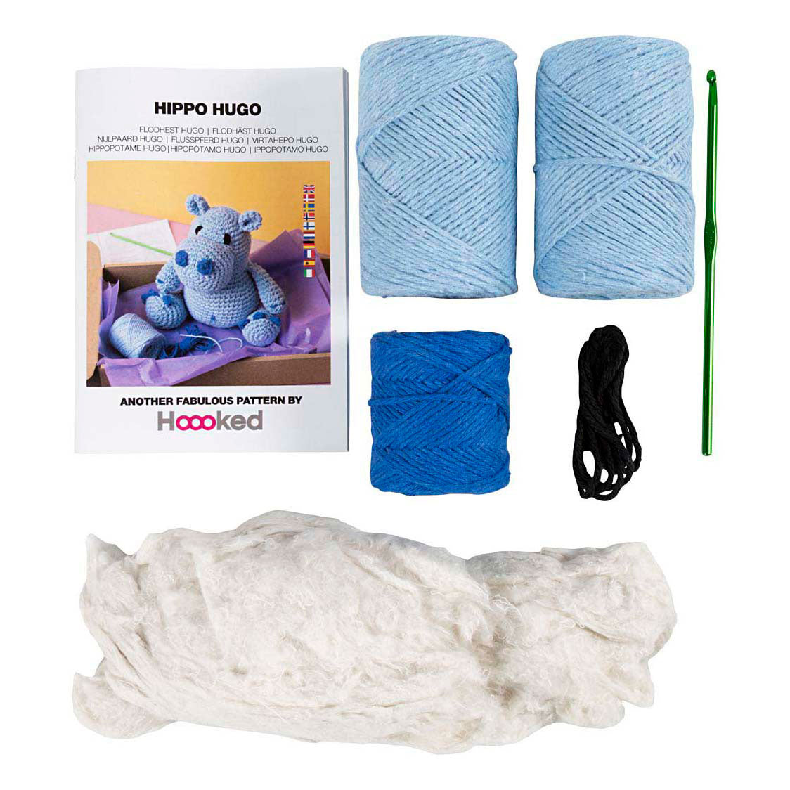 Creativ Company Hobbyset amigurumi nijlpaard