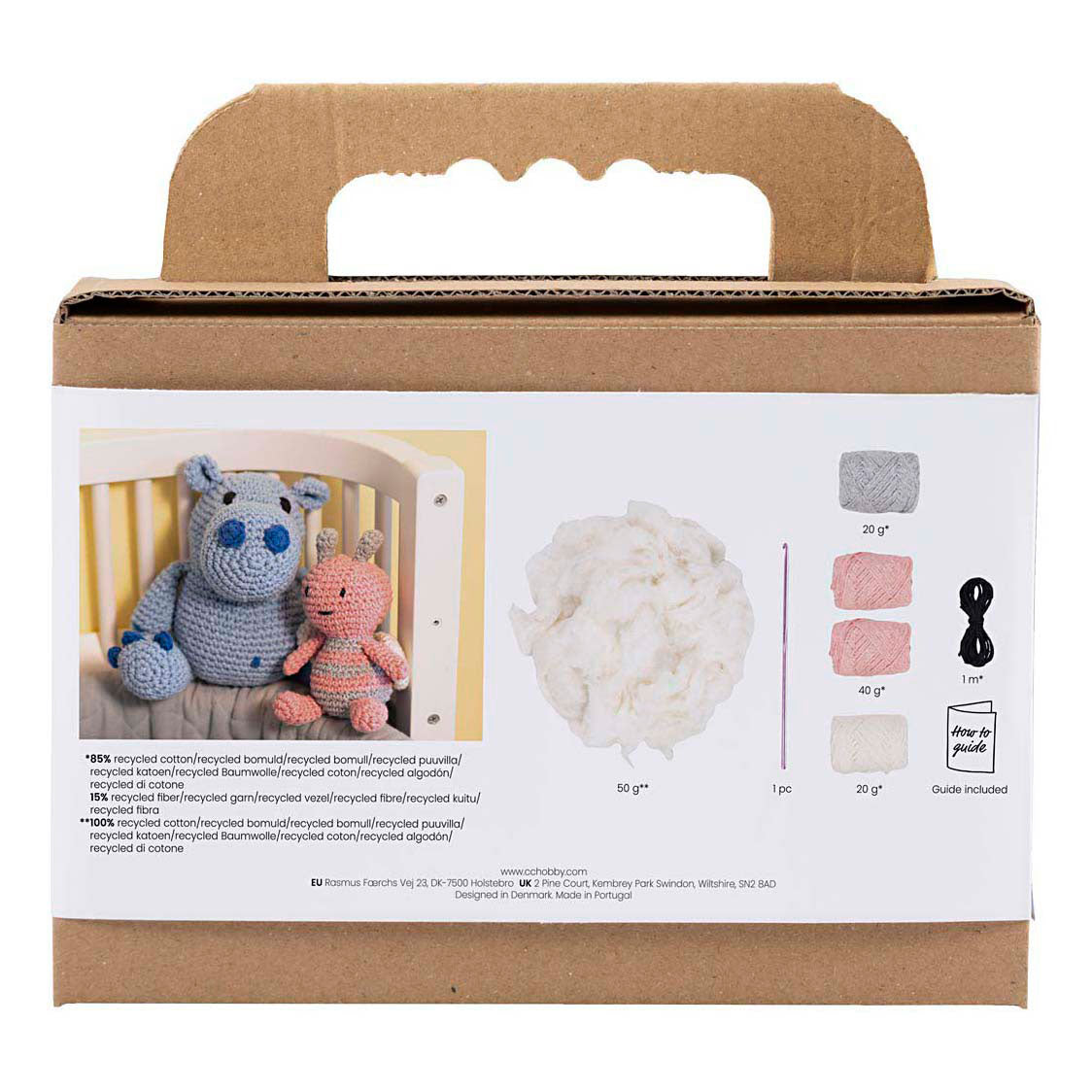 Creativ Company Hobbyset amigurumi honingbij