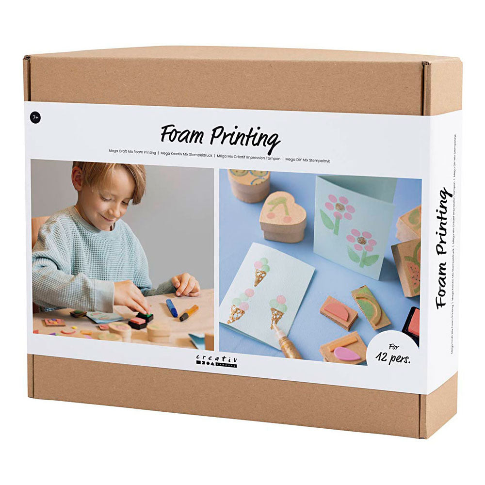 Creativ Company Https: www.cchobby.nl groepsset-schuimdrukken-kaarten-en-dozen-1-doos
