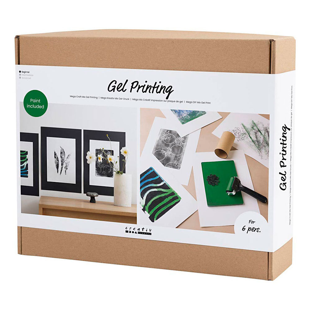 Creativ Company Https: www.cchobby.nl groepsset-gelprinten-kleurrijke-prints-1-doos