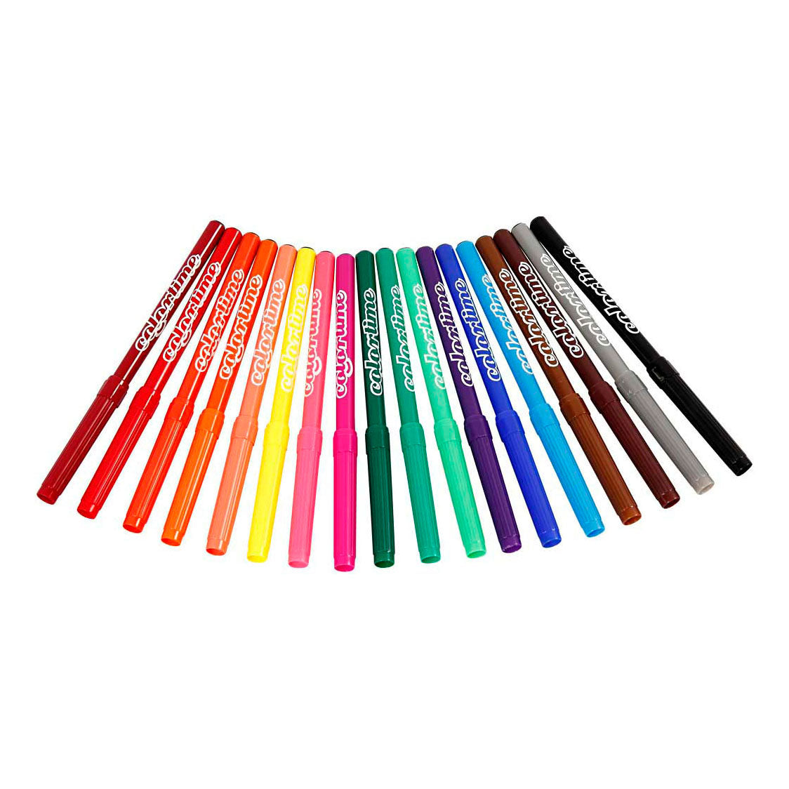 Creativ Company Https: www.cchobby.nl colortime-stiften-lijndikte-2-mm-diverse-kleuren-18-stuk-1-doos-373548