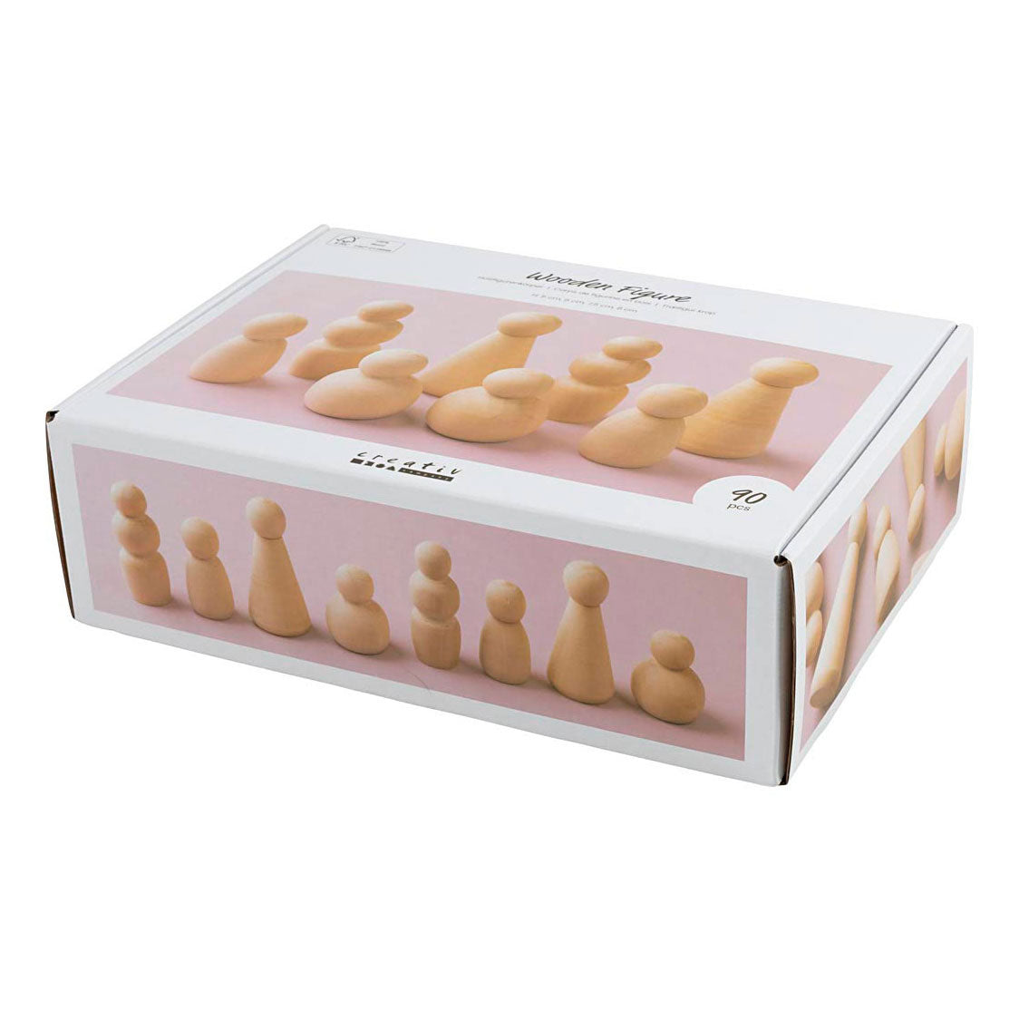 Creativ Company Https: www.cchobby.nl houten-figuur-h-5-8-cm-90-div-1-doos