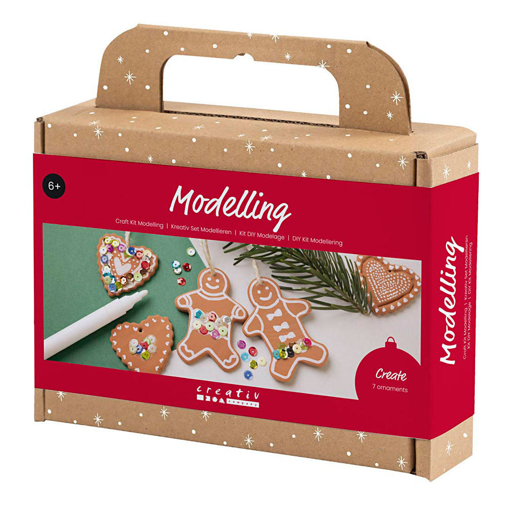 Creativ Company Https: www.cchobby.nl hobbyset-boetseren-kleine-taartfiguren-midden-bruin-1-doos