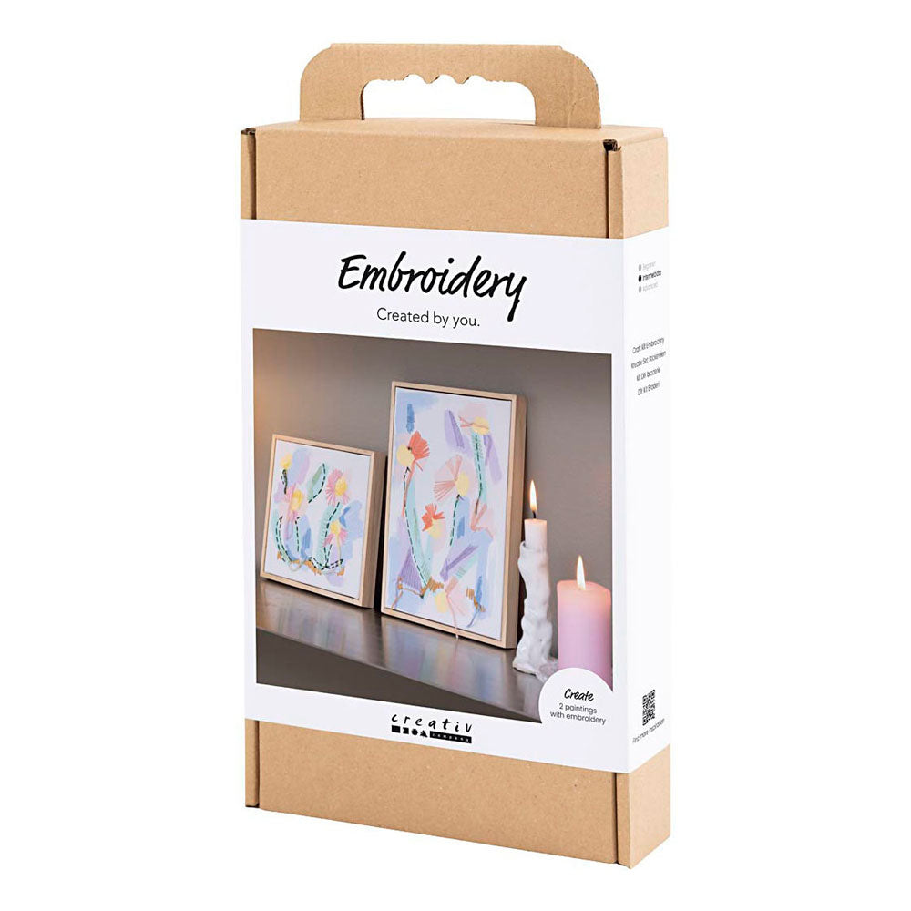 Creativ Company Https: www.cchobby.nl hobbyset-borduurwerk-afbeeldingen-pastelkleuren-1-doos