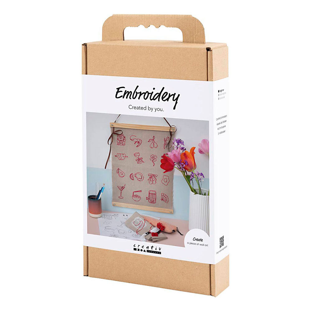 Creativ Company Https: www.cchobby.nl hobbyset-borduurwerk-hangende-decoratie-vlas-1-doos